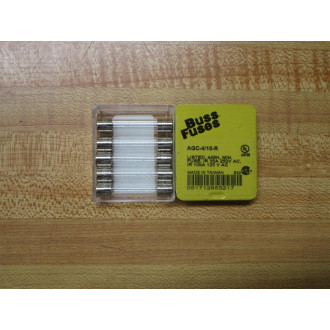 Buss AGC-4-10-R Bussmann Fuse Cross Ref 6F009 Fine Wire (Pack of 10)