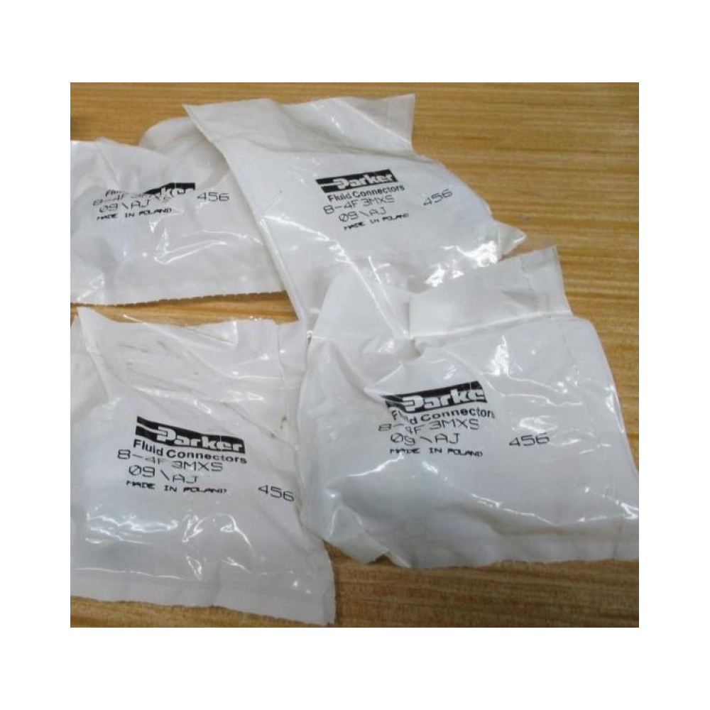 Parker 8-4F3MXS 37°Flare, Tube x BSPT Fitting 84F3MXS (Pack of 4)