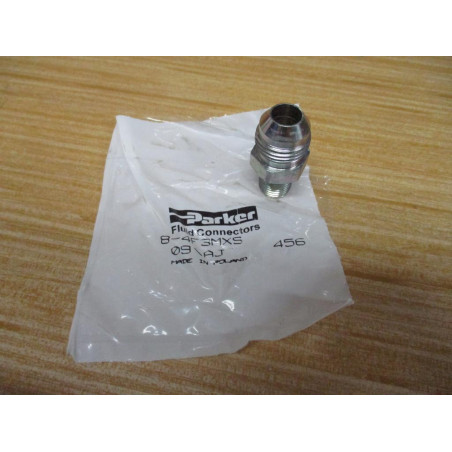 Parker 8-4F3MXS 37°Flare, Tube x BSPT Fitting 84F3MXS (Pack of 4)