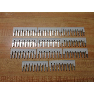Schneider NSYTRAL410GR Plug-In Bridge FBS 10-6 GY (Pack of 11) - New No Box