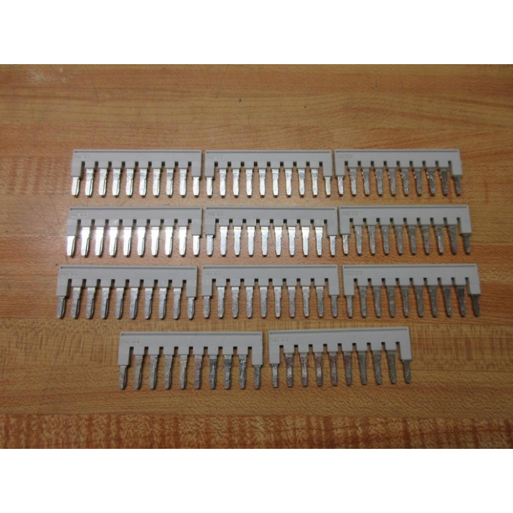 Schneider NSYTRAL410GR Plug-In Bridge FBS 10-6 GY (Pack of 11) - New No Box