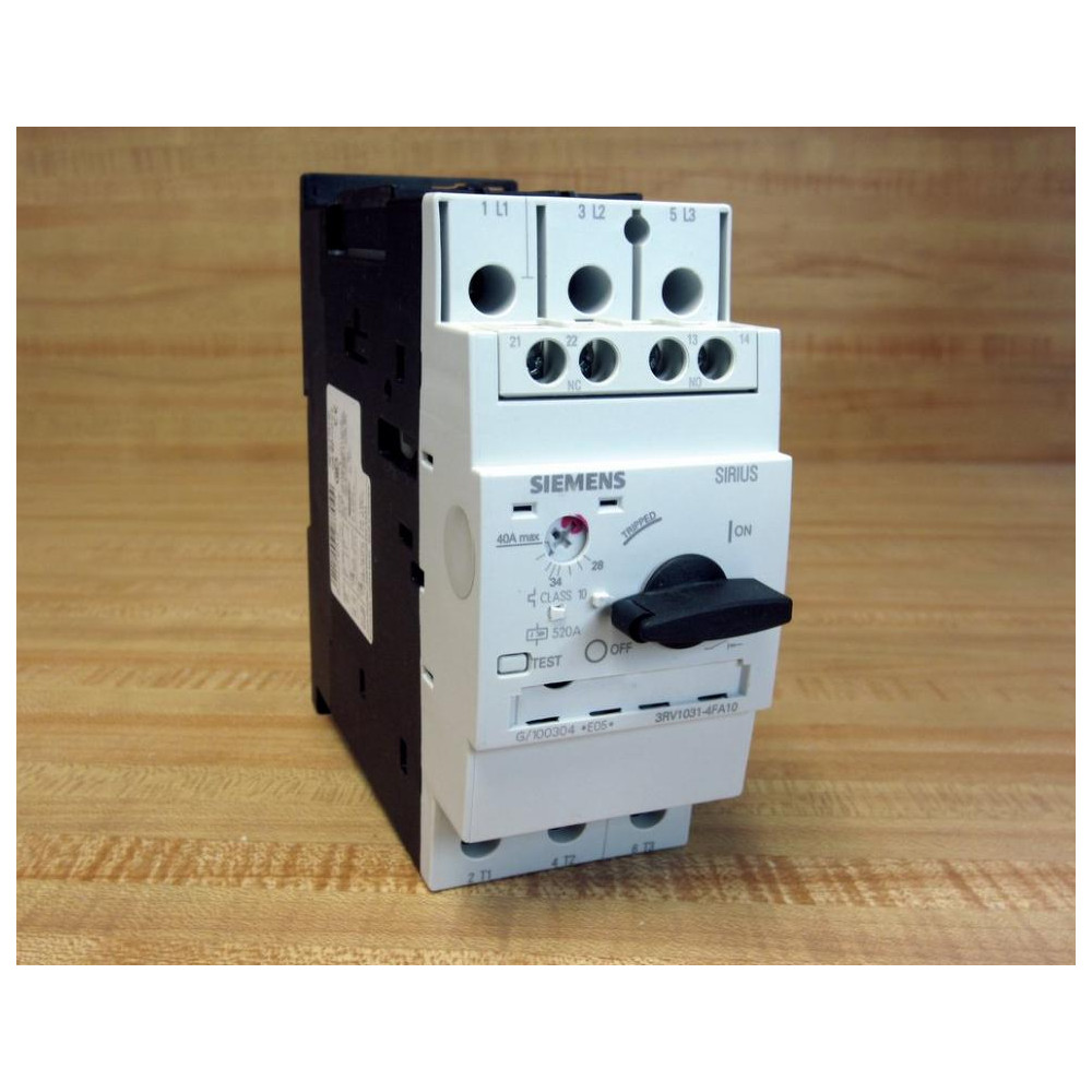 Siemens 3RV1031-4FA10 Sirius Circuit Breaker 3RV10314FA10 - New No Box