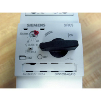 Siemens 3RV1031-4EA10 Sirius Motor Starter 3RV10314EA10 - New No Box