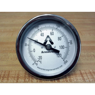 Armstrong D14049 3" Bi-Metal Thermometer