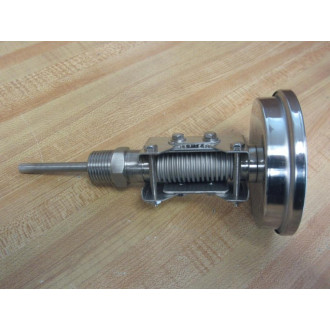Miljoco B3098A63-2 3" Bi-Metal Thermometer B3098A632