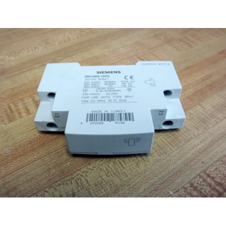 Siemens 3RV1902-1DP0 Shunt Release 3RV19021DP0 - New No Box