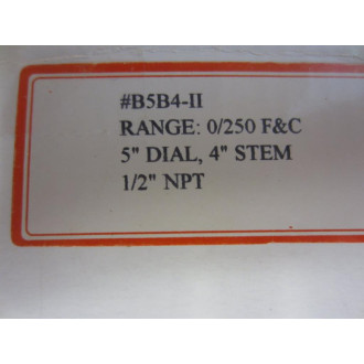 B5B4-II Temperature Gauge B5B4II