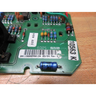 ELS 80115609300134 Circuit Board 10563 K Rev. K - Used