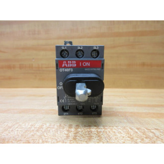 Asea Brown Boveri OT40F3 ABB Disconnector Switch - Used