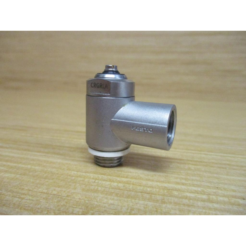 Festo CRGRLA-14-B Flow Control Valve 161405 - New No Box Festo CRGRLA-14-B Flow Control Valve 161405 - New No Box