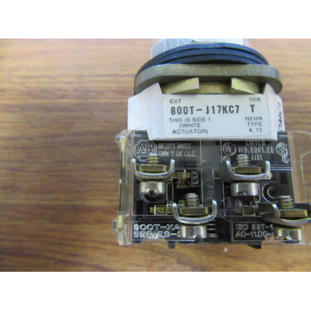 Allen Bradley 800T-J17KC7 Selector Switch (2) 800T-XA - New No Box