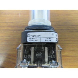 Allen Bradley 800T-QAH24W Push Button Switch - New No Box