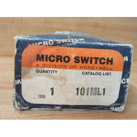 Micro Switch 101ML1 Precision Limit Switch WRoller Lever