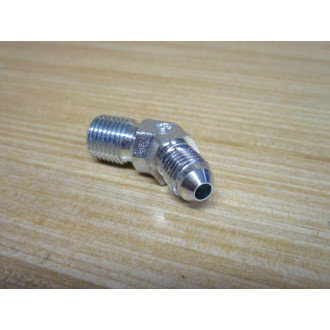 Parker 4-4V3MXS 37° Flare, Tube x BSPT 45° Elbow 44V3MXS