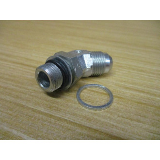 Parker 8V4OMXS 37° Flare, Tube x BSPP 45° Elbow 8V40MXS
