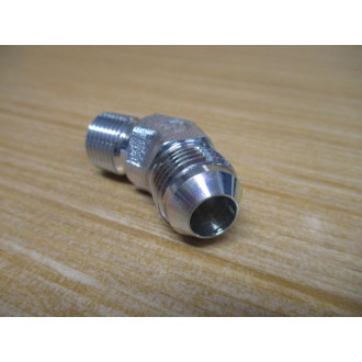 Parker 8V3MXS 37° Flare, Tube x BSPT 45° Elbow