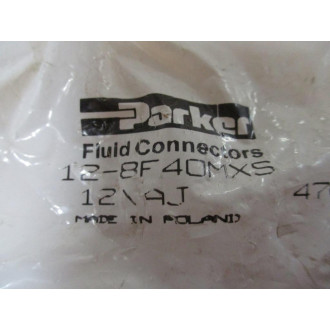 Parker 12-8F4OMXS 37° Flare, Tube To BSPP Fitting 128F4OMXS