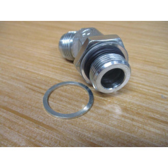 Parker 12V4OMXS 37° Flare, Tube x BSPP 45° Elbow 12V40MXS