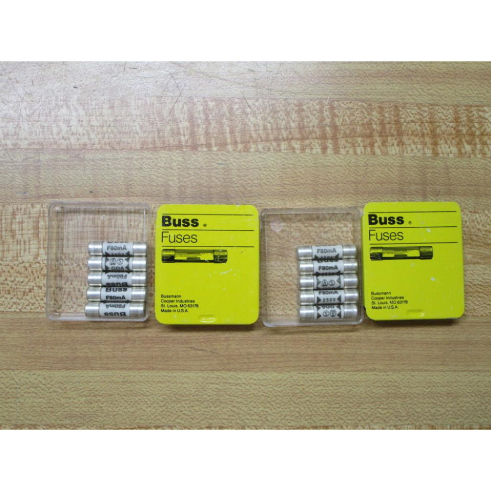 Buss GDA-80MA Bussmann Fuse Cross Ref 1CC55 (Pack of 10)