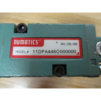 Numatics 11DPA446O000000 Valve - New No Box