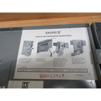 Square D PGD3600G Schneider Electric Bussway Ground Detector