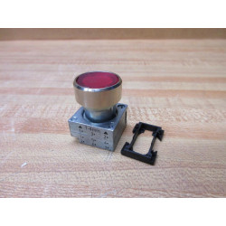 Siemens 3SB3 501-0AA21 Red 3SB35010AA21 wBase & Clip - New No Box