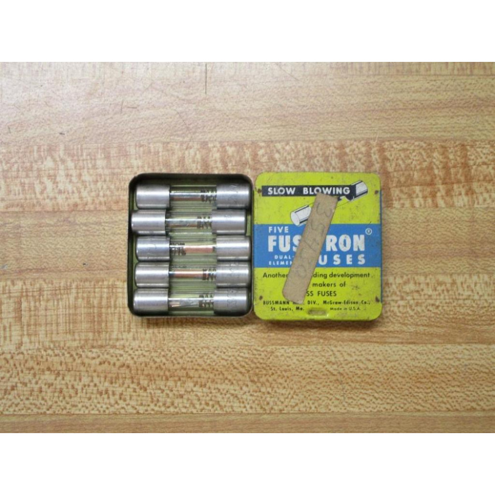 Buss MDM-8 Bussmann Fuse Formerly 4AG-SB Spring Element (Pack of 5)
