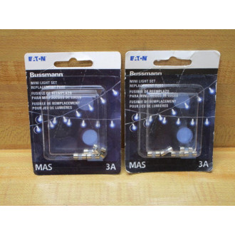 Buss BPMAS-3A Bussmann Fuse MAS-3A (Pack of 10)
