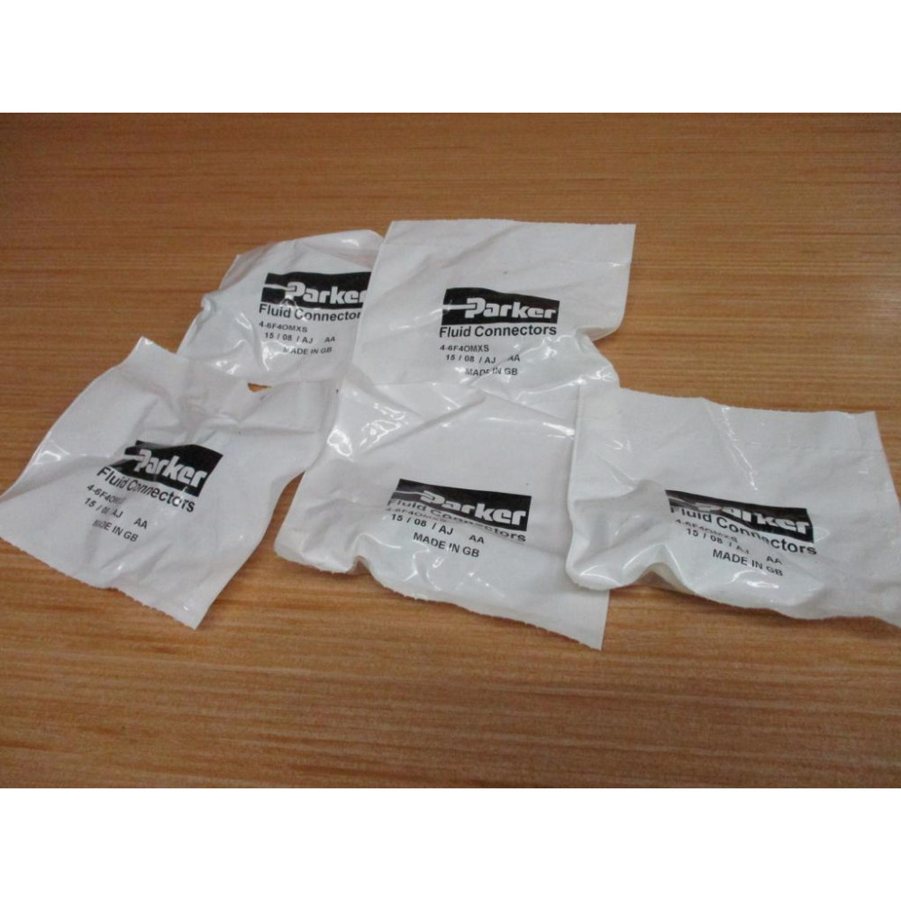Parker 4-6F4OMXS Male 37° Flare, Tube x BSPP-ORR Fitting (Pack of 5) Parker 4-6F4OMXS Male 37° Flare, Tube x BSPP-ORR Fitting (Pack of 5)