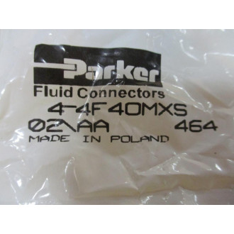 Parker 4-4F4OMXS 37° Flare, Tube x BSPP-ORR Fitting (Pack of 5)