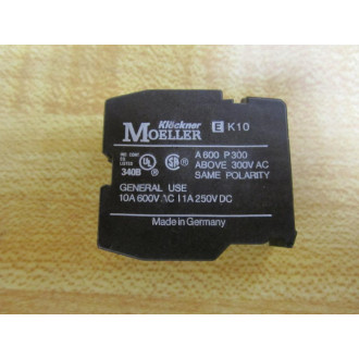 Eaton Cutler Hammer Moeller EK10 Contact K10
