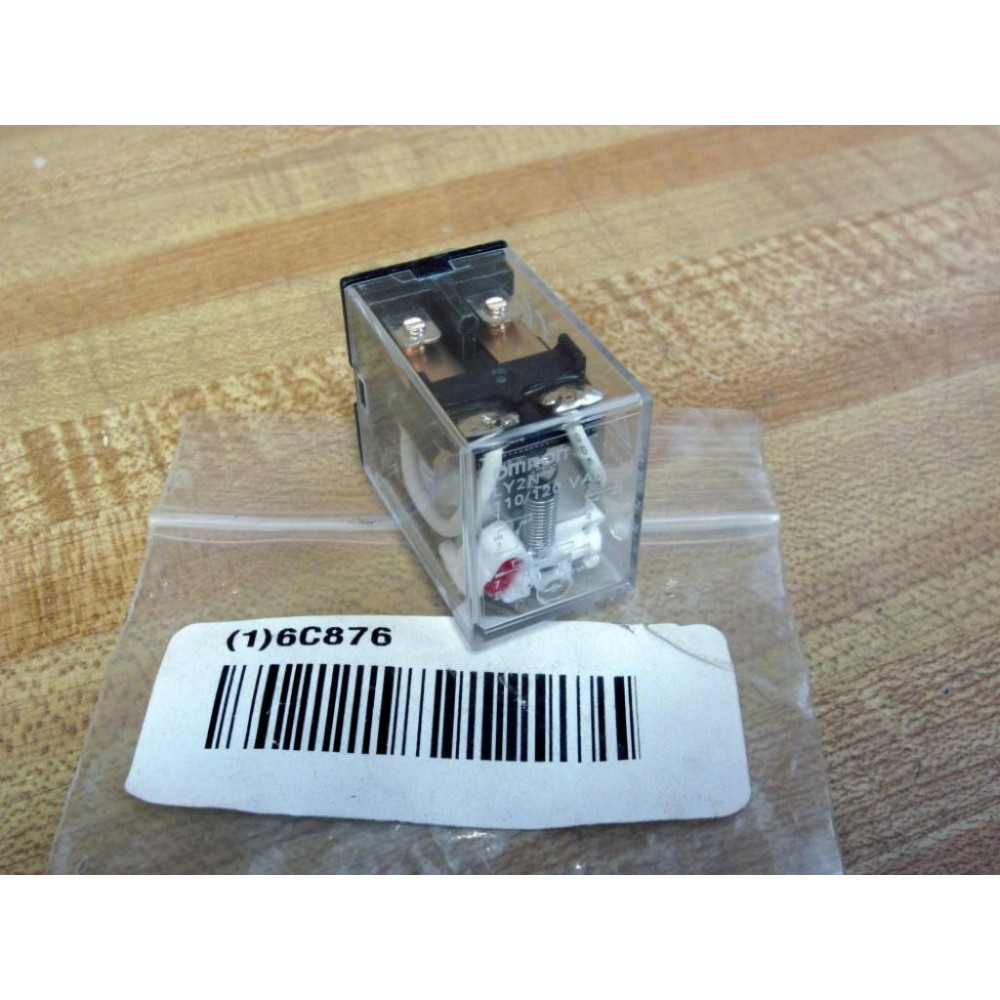 Omron LY2N-110120V AC Relay LY2N-110120VAC 6C876 - New No Box