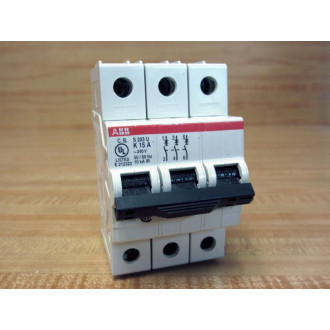 Asea Brown Broveri S-203-U-K15A ABB Circuit Breaker S203U-K15 - New No Box