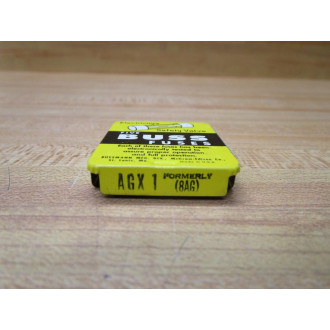 Buss AGX-1 Bussmann Fuse Cross Ref 6F055, 8AG Fine Wire (Pack of 10)