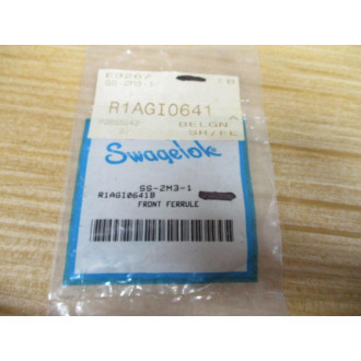 Swagelok SS-2M3-1 Stainless Steel Front Ferrule SS2M31 (Pack of 6)