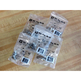 Ideal RG-59 BNC Plug IA-3617 (Pack of 5)