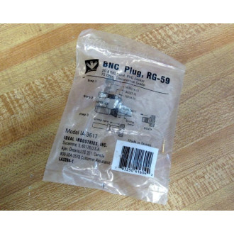 Ideal RG-59 BNC Plug IA-3617 (Pack of 5)