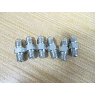 Aeroquip 2021-2-4S 37° Flare Adapter 202124S (Pack of 6) - New No Box