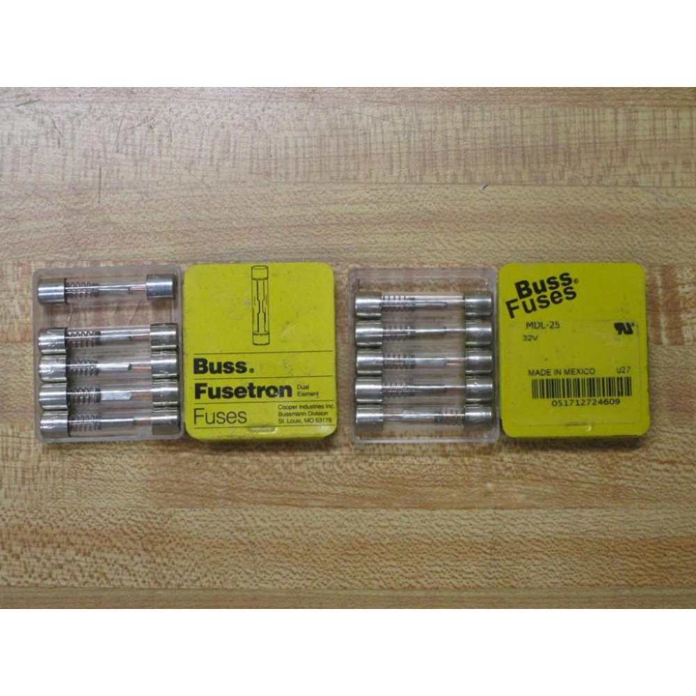 Buss MDL-25 Bussmann Fuse Cross Ref 1CM36 Spring Element (Pack of 10)