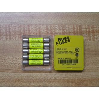 Buss GLD-1-12 Bussmann Indicating Fuse GLD112 (Pack of 10)