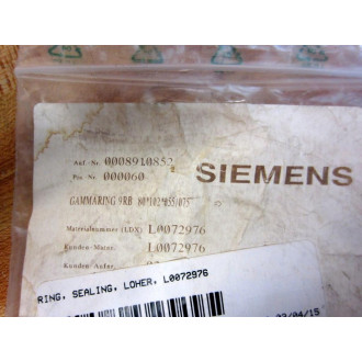 Siemens L0072976 Gamma Ring 9 RB 80*102*055075 - New No Box