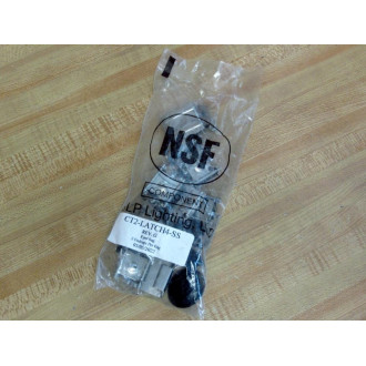 SLP Lighting CT2-LATCH4-SS S.S. Latch Kit CT2LATCH4SS (Pack of 8)