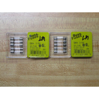 Buss GMA-3.15 Bussmann Fuse Cross Ref 1CJ39 Fine Wire Element (Pack of 10)