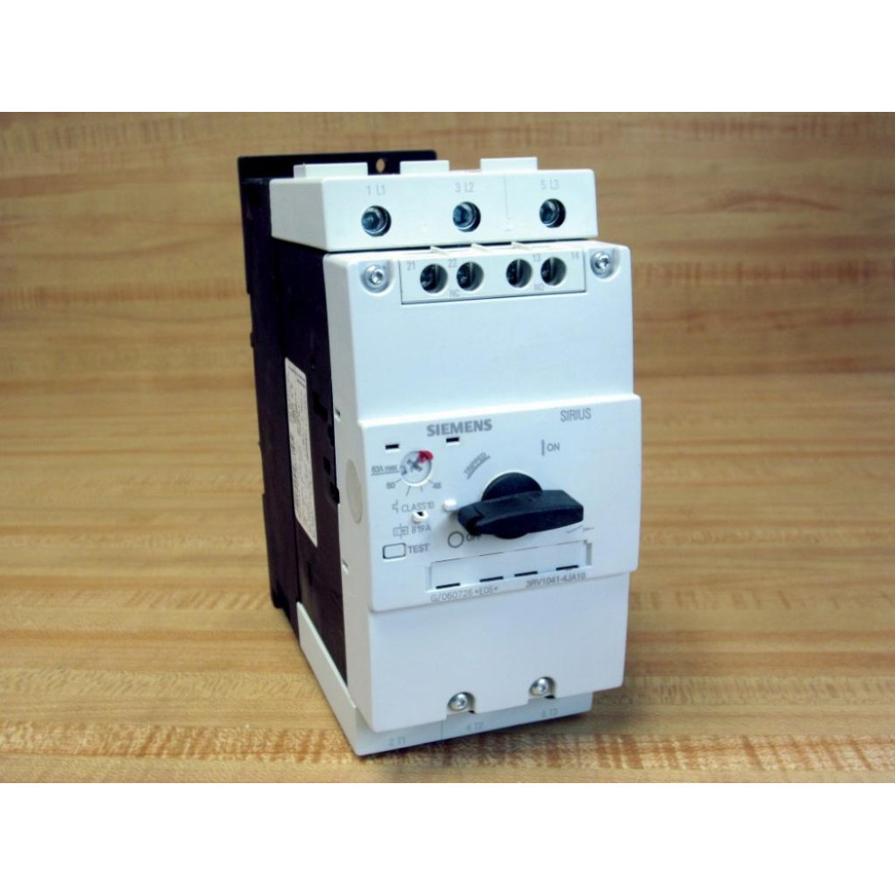 Siemens 3RV1041-4JA10 63A Circuit Breaker 3RV10414JA10 - New No Box