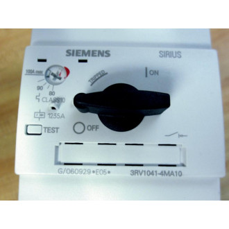 Siemens 3RV1041-4MA10 Circuit Breaker 80-100AMP - New No Box