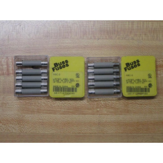 Buss ABC-3 Bussmann Fuse Cross Ref 6F041 Gray (Pack of 10)