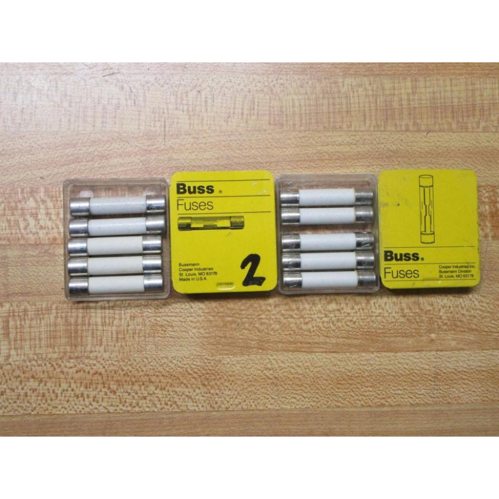 Buss ABC-30 Bussmann Fuse Cross Ref 1BX49 White (Pack of 10)