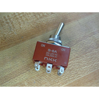 NKK S-6A Toggle Switch S6A - New No Box