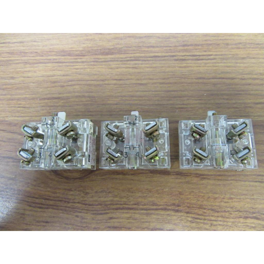 Square D 9001-KA1 Contact Block 9001KA1 (Pack of 3) - New No Box