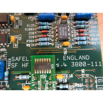 Safeline 3800-111 SF HF Amp Board Iss.4 3800111 - Used